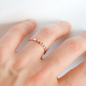 Ruby Sprinkles Ring