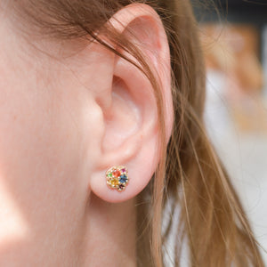 Speckles earrings medium