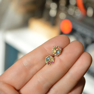 Speckles earrings medium